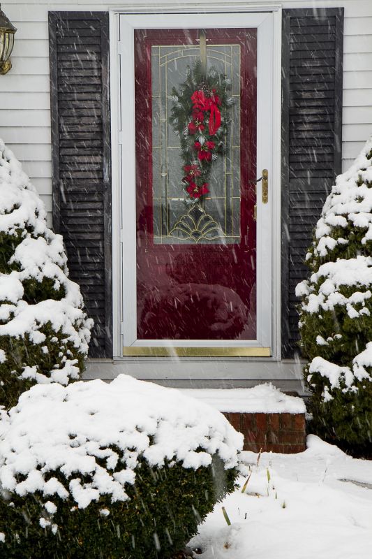 Holiday Season Door Refinishing